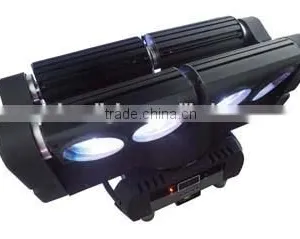 Hot Sale RAINBOW Pro 8PCS 12W RGBW 4in1 LED Spider Beam Moving Head Light Color Changing thumbnail-6
