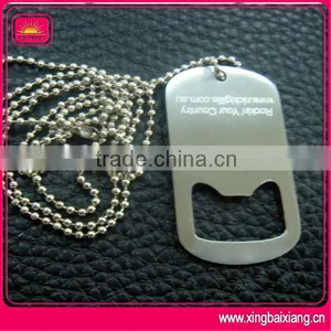 Promotional Stainless Steel Dog Tag Bottle Opener thumbnail-4