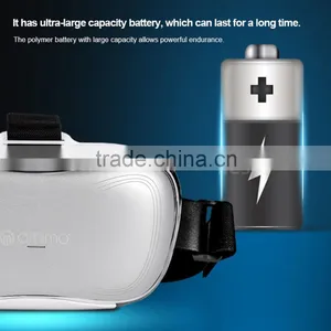 VR Virtual Reality 3D Glasses Headset Oculus Rift Head Mount 3D Movies Games For 3.5-6.0 Inch Phone + Bluetooth Remote Control thumbnail-5