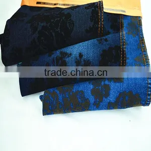 Jeans Fabric Cotton Polyester Stretch Denim thumbnail-2