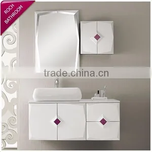ROCH 2001 Hot Cheap Wooden Cabinet Bathroom Basin thumbnail-1