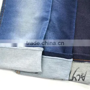 Indigo Knit Springy Denim Fabric:360gsm 92%cotton 8%spandex From Changzhou China thumbnail-2