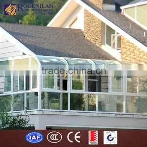 ROGENILAN All Kinds Customized Double Insulated Glass Glass Soundproof Frosted Sliding Glass Room Dividers thumbnail-1