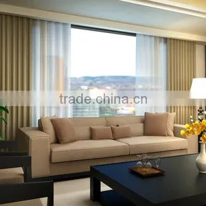 Bintronic Home Interior Decoration Motorized Curtain Systems For Ripple Fold Track thumbnail-4