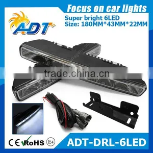 Auto Led Headlight 2015 Factory Hotsale Car 6LED DRL DAYTIME RUNING LIGHT Driving Light Lower Price thumbnail-1