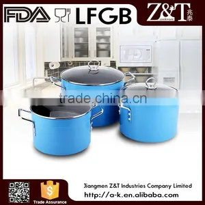 2016 Hard Anodized Blue Cooking Ceramic Pot thumbnail-1
