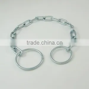 Blue Galvanized Link Chain With Master Link thumbnail-1