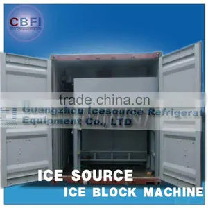 10tons Container Mobile Block Making Machine for Block Ice Used at Mobile Market thumbnail-1