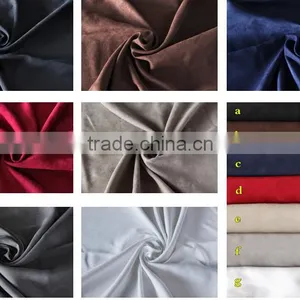 OKTEX 100 Approved Thick Sofa Upholstery Fabric,wholesale Fabric,100 Polyester Suede Fabric Quality Choice Most Popular thumbnail-1