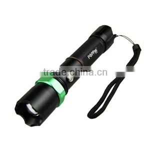 POPPAS-809B Powerful 150LM New Security Torch 1101 USB Police Flashlight thumbnail-4