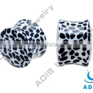 Acrylic Ear Gauges Plugs Adhesive Body Jewelry thumbnail-1