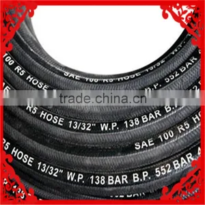 The Lowest Price Best Quality Steel Wire Reinforced Flexible Sae 100 r1 Hydraulic Rubber Hose thumbnail-3