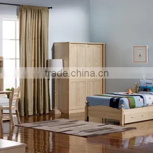 2015 New-design Hot Sale Wooden Kid Bedroom Furniture Set thumbnail-1