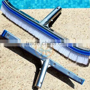 Swimming Pool 18'' Cleaning Metal Back Wall Brush thumbnail-2