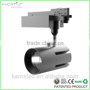 30W Modern Kitchen Track Lighting Fixtures , White / Black Suspended Led Track Light thumbnail-1