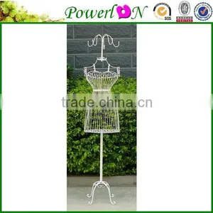 European Style Furniture Wrought Iron Coat Rack, Special Designed Living Room Clothes and Hats Stand thumbnail-2