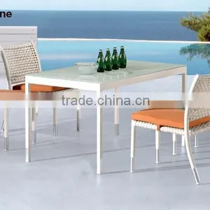 Wicker Synthetic Rattan Dining Set Furniture (1.2mm Alu Frame With Powder Coated,5cm Thick Cushion With 250g Polyester) thumbnail-1