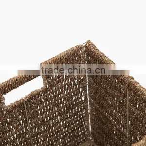Fashion Natural Seagrass Woven Storage Basket thumbnail-5
