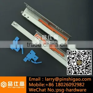 2 Fold Self Close/self Lock Under Mount Drawer Slide thumbnail-6