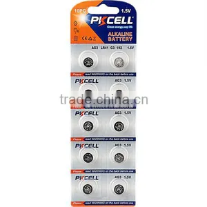 AG3 Coin Cell Battery 1.5V AG3 LR41/192 Alkaline Button Cell thumbnail-2