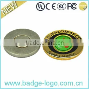 Round Cheap Customized Golf Ball Markers thumbnail-1