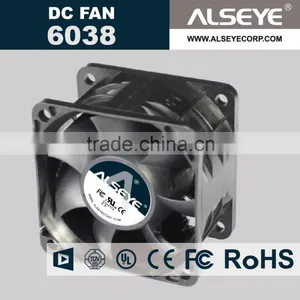 Alseye CB2002 Manufacture Electric Fan 60x60x38mm Cooler Fan 12v Cpu Fan thumbnail-1