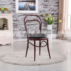 New Metal Restaurant Dinning Chairs With Cushions T001 thumbnail-3