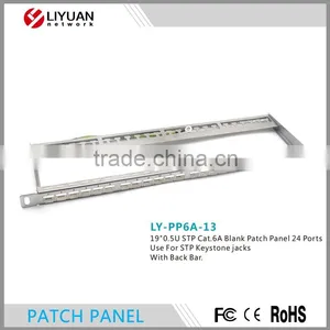 LY-PP6A-13 Cable Matters Rackmount or Wallmount 24-Port Cat6A RJ45 Patch Panel thumbnail-1