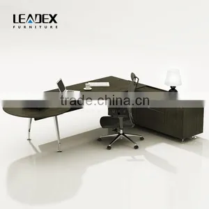 New Design MDF Luxury Wood Office Table Executive Ceo Desk Office Desk Import From China thumbnail-1