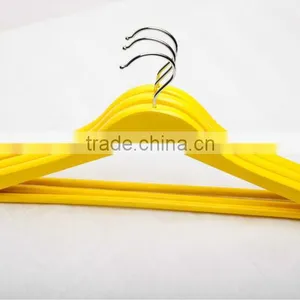 Colorful Wooden Suit Hanger thumbnail-2
