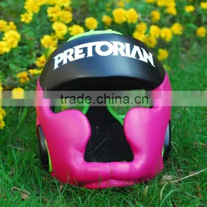 Pretorian Boxing Headgear Hot Products OEM High Quality PU Boxing Head Guard Headgear Protector Boxing Helmet thumbnail-1