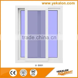 Yekalon Environmental UPVC Window Sliding Pvc Window Profile thumbnail-2