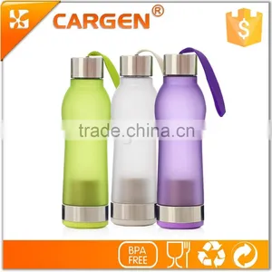 Strike and Leak Proof 600ml Frosted Plastic Tea Strainer Bottle thumbnail-4