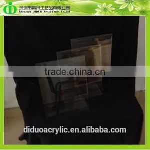 DDB-0131 Trade Assurance Cheap Acrylic Slanted Sign Holder thumbnail-1