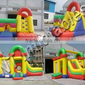 Children Game New Product Inflatable Water Slide Triangle Water Slide Obstacle With Top Quality thumbnail-5