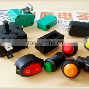 M77 KW7-15 No Lever Micro Switch China Electrical ( 125VAC 250VAC ) Push to off 2 Pin Micro Switch thumbnail-4