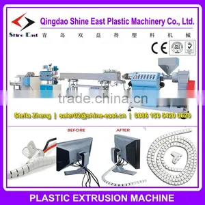 Computer Peripheral - Cable Organizer Extruder Machine - Cable Wrapping Machine thumbnail-1