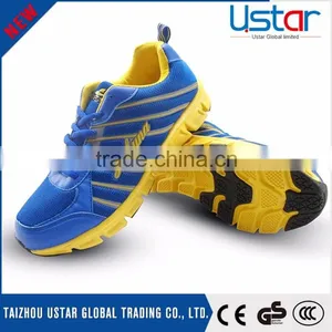 New Design Cheap Portable PU Mesh Man Sport Shoes thumbnail-1