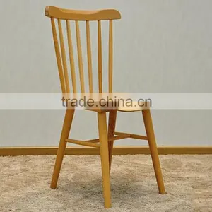 Classic Modern Windsor Solid Wood Dining Chair thumbnail-1