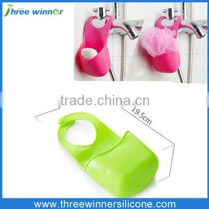 Hanging Soap Holder Silicone Soap Holder for Shower thumbnail-3