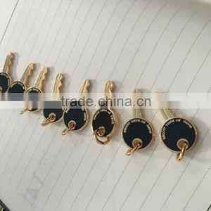 Whoelsale Metal Key From Chiese Factory,hardware Part Plating Gold Key thumbnail-2