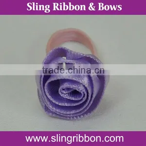 Small Ribbon Bow With Elastic Loop For Perfume Bottle thumbnail-1