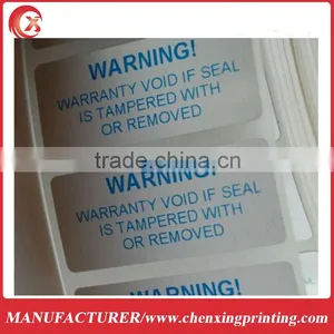 Custom Printed Hologram Security Warranty VOID Sticker Seals thumbnail-4