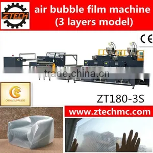 Plastic ZT180-3S Protective Packing LDPE Air Bubble Film Machine With High Technology thumbnail-1
