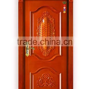 High Quality Wooden Door,exterior Carved Wood Door thumbnail-1