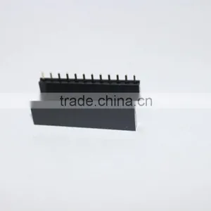 2.54mm Single Row Straight Female Header 12 Pin thumbnail-3