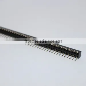 Female Header 2.54mm Double Row Bottom Entry Type thumbnail-2