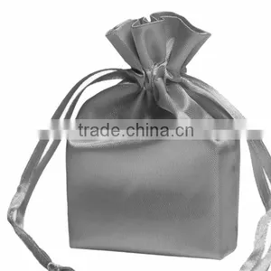 High Quality Satin Hair Extensions Bags With Sliding Ribbon thumbnail-1