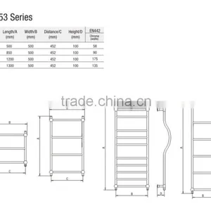 Traditional Contemporary Towel Radiators HB-53Series thumbnail-3