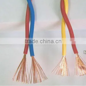 Two Conductor Twisted Wire, Braided Cable, Textile Wire thumbnail-1
